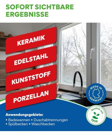 Collo Polito Premium Rinking Pin Care 125 ML | Kitchen & Bathroom Cleaner | Shine for Granite Stainless Steel Porcelain & Ceramics - Buy Online on GoSupps.com