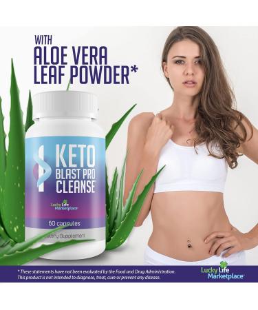 Keto Blast Pro Cleanse - Natural Probiotic for Full Body Cleansing & Detox - Gut & Colon Cleanse Support - Keto Friendly - Buy Online on GoSupps.com