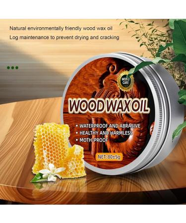 Furniture Wax Wood Care Wax Wood Seasoning Finishing Wax Polish Conditioner | Moisturizing Multipurpose Wood Beeswax Protective for Furniture Wooden Ornaments Solid Wood - Buy Online on GoSupps.com