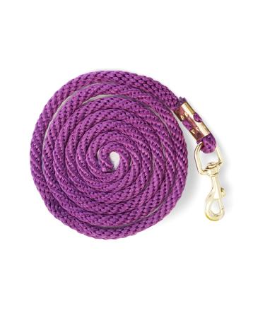 Lead rope for horse - tie rope in various stylish designs lead rope tie rope for pony donkey goat (purple) - Buy Online on GoSupps.com