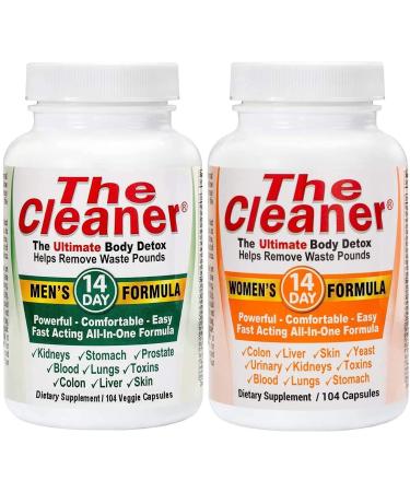 Century Systems The Cleaner 14-Day Men's & Women's Formula - 104 Capsules Each