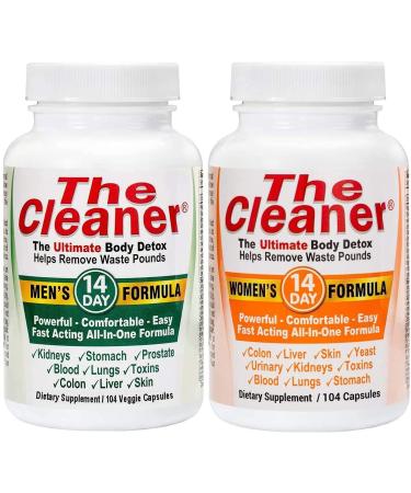 Century Systems The Cleaner 14-Day Men's & Women's Formula - 104 Capsules Each