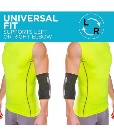 Buy BraceAbility Cubital Tunnel Syndrome Brace - Ulnar Nerve Elbow Splint for Pain Relief | Quality Support for Radial Neuropathy & Nerve Entrapment - Worldwide Shipping - Buy Online on GoSupps.com