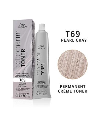 WELLA Color Charm T69 Pearl Gray Cr me Toner - 1 Fl Oz (Pack of 1) - Buy Online on GoSupps.com