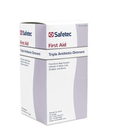 Buy Safetec Triple Antibiotic Ointment | 9g Pouch 144 ct Box - Fast International Shipping - Buy Online on GoSupps.com