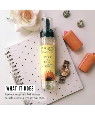 JANE CARTER SOLUTION Wrap & Roll Styling Mousse 8oz - Smoothing No Buildup International Shipping Available - Buy Online on GoSupps.com