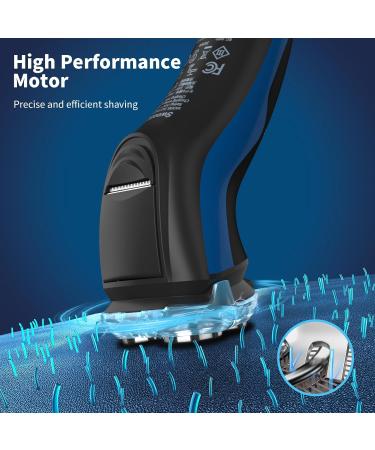SweetlF Electric Shaver - IPX7 Waterproof USB-C Charging 120-Minute Runtime Close Shave Pop-Up Trimmer | Shop Now - Buy Online on GoSupps.com