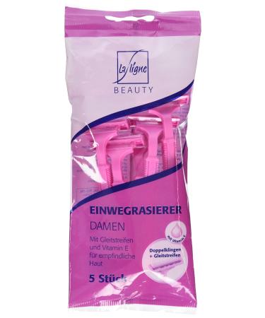 La Ligne disposable razors for women pack of 5