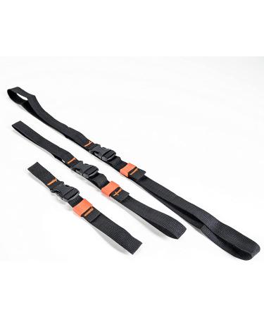 GEAR AID Utility Straps with Side-Release Buckle  Secure and Compress Camping  Biking  Hunting  Boating Gear  Multiple Sizes 2 Straps 1" x 24" - Buy Online on GoSupps.com