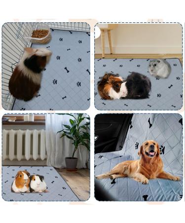 Pick for Life 2-Piece Pipi Pads - Super Absorbent Washable Pee Pads for Guinea Pigs Hamsters Rabbits & Dogs (90x100cm) - Buy Online on GoSupps.com