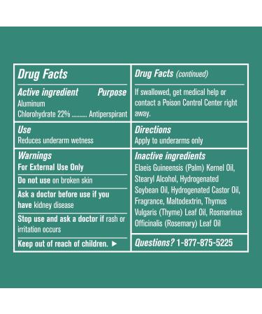 Every Man Jack Sea Minerals + Citron Men's Antiperspirant Deodorant - Long Lasting, Plant-Based Formula - 2.6 oz, 2 Pack - Buy Online on GoSupps.com