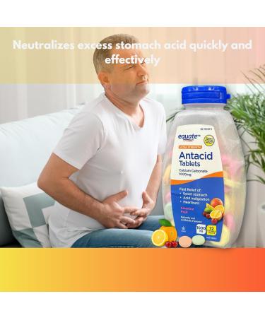 FUSION SHOP STORE Smart choices meaningful life! Antacid Ultra Strength- Assorted Fruit Chewable Tablets 1000mg 72 Count (Pack of 1) - Buy Online on GoSupps.com