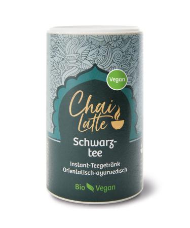 Chai Latte - Organic Organic Black Tea - Ayurvedic Drink Powder - 220g (Vegan Organic)