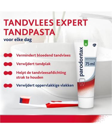 Haleon Parodontax Tandpasta Whitening 2x75ML - Buy Online on GoSupps.com