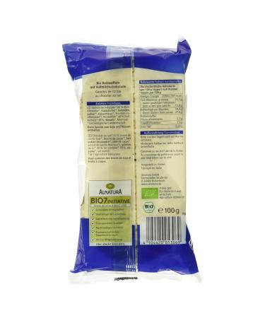 Buy Alnatura Organic Chocolate Rice Cakes - Whole Milk Gluten-Free Pack of 12 (1200g) | International Shipping Available - Buy Online on GoSupps.com