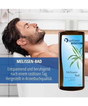 Spitzner Health Bath Lemon Balm 190ml | Calming & Uplifting Bath Additive | International Shipping - Buy Online on GoSupps.com