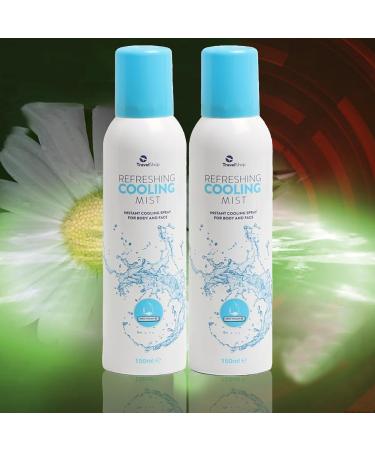 Katsy Style Travel Shop Refreshing Cooling Mist 150ml x2 - Vitamin E Quick Cooling & Refreshing for All Skin Types - Buy Online on GoSupps.com