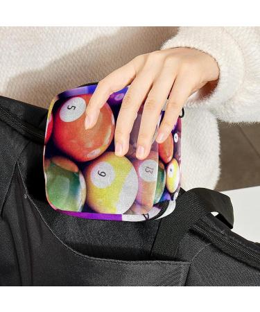 Menstruation Pad Bag with Zipper | Women s Napkin & Tampon Storage Bag | Stylish Collection Bags for Girls - Buy Online on GoSupps.com