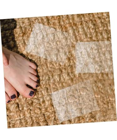 Gogogmee 50 Sheets Self-Adhesive Toe Nail Stickers with Strong Jelly Gel Glue Waterproof Press Nail Tabs for Women for DIY Manicure Artificial Nails Easy Application Long Lasting - Buy Online on GoSupps.com