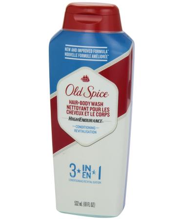Old Spice High Endurance Conditioning Hair and Body Wash - 18 oz 18 Ounce (Pack of 1) - Buy Online on GoSupps.com