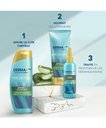 DERMAxPRO by Head & Shoulders APAISE Soothing Anti-Dandruff Shampoo & Conditioner For Dry Hair & Itchy Scalp With Aloe Vera Vitamin E & Cactus - Buy Online on GoSupps.com