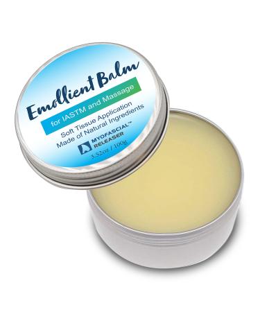 Emollient Balm for IAFM and IASTM by Myofascial Releaser - Lubrication for Manual and Instrument Assisted Massage Techniques, Myofascial Release Made from natural ingredients