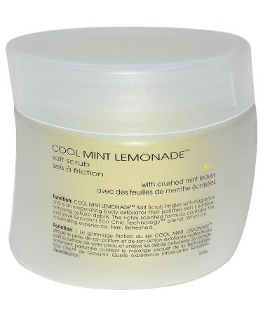 Buy Cool Mint Lemon Salt Scrub - Exfoliating Body Scrub for Radiant Skin | International Shipping Available - Buy Online on GoSupps.com