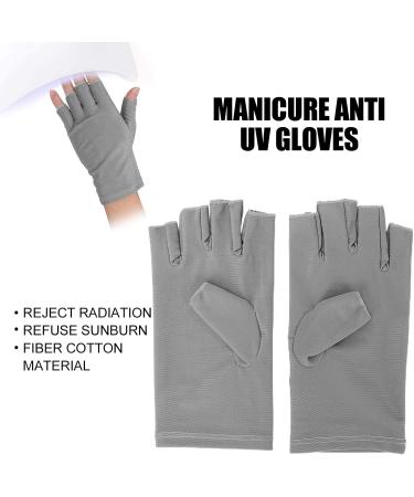 Dioche UV Glove for Nail Lamp - Professional Anti UV Manicure Tool - Grey - Buy Online on GoSupps.com