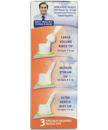 NeilMed NasaMist Multi-Purpose Saline Spray - 6.3 Fl Oz | Nasal Relief & Hydration - Buy Online on GoSupps.com