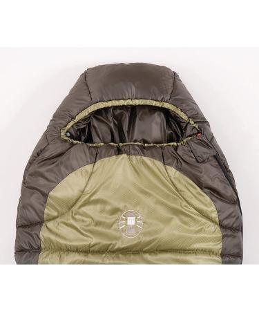 Coleman North Rim 0F Cold-Weather Mummy Sleeping Bag for Big & Tall Adults | Adjustable Hood & No-Snag Zipper | Warm & Ventilated - Buy Online on GoSupps.com