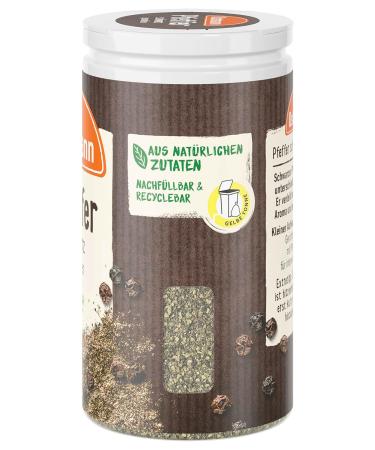 Ostmann Ground Black Pepper 40g - Premium Spice for Flavorful Cooking | International Shipping Available - Buy Online on GoSupps.com