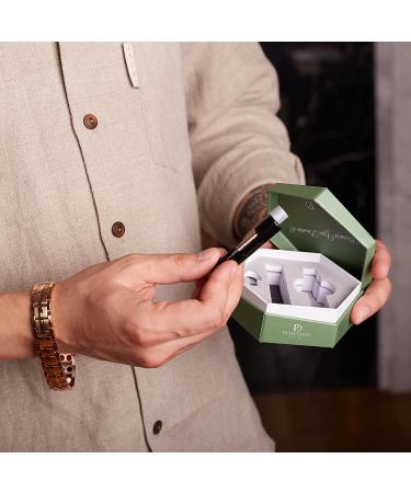 Polldan Magnetic Therapy Bracelet for Men & Women - Stainless Steel | 6000 Gauss Power | Arthritis Relief - Rose Gold - Buy Online on GoSupps.com