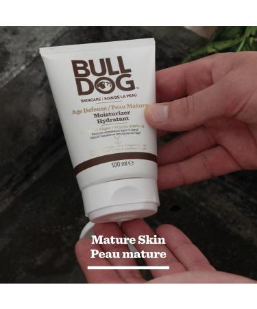 Bulldog Skincare Age Defense Moisturizer for Men Nourishing Lotion 100mL - Buy Online on GoSupps.com
