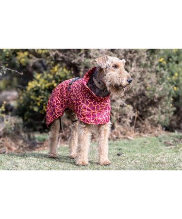 Rukka Pets HAYTON WARM Raincoat for Dogs - Carmine Red 30 | Stylish & Waterproof Dog Rain Gear - Buy Online on GoSupps.com