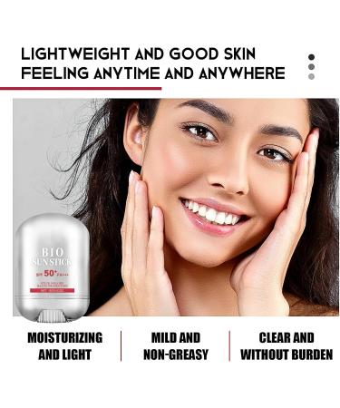 Sunblock Stick SPF 50 PA+++ Ultra Light UV Protetion Sunscreen Stick Sun Cream SPF50+ for Face Body Waterproof Sunscreen SPF Stick High Protection Sun cream Moisturizing & Refreshing 1 - Buy Online on GoSupps.com