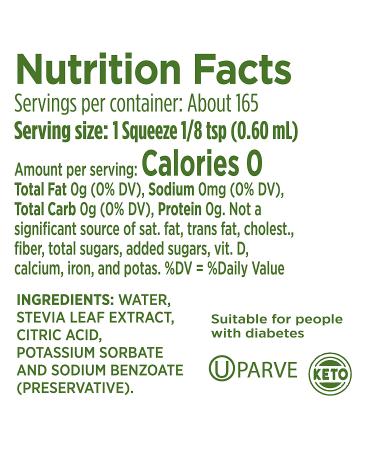 SPLENDA Liquid Stevia Sweetener Drops - 3.38 Fl Oz Bottle (2 Pack) - Zero Calorie Stevia - Buy Online on GoSupps.com