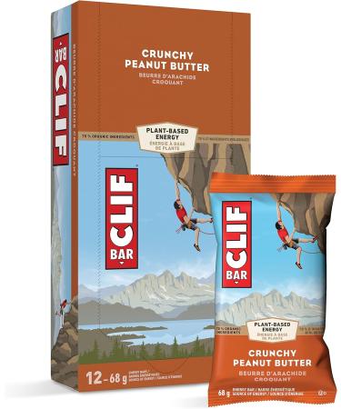 CLIF BAR - Energy Bars - Chocolate Almond Fudge Packaging May Vary & CLIF BAR - Energy Bars - Crunchy Peanut Butter - (68 Gram Protein Bars 12 Count) Packaging May Vary - Buy Online on GoSupps.com
