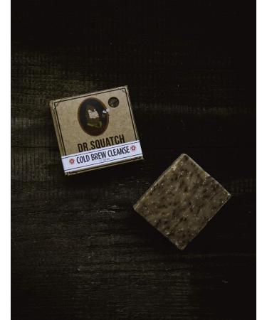 Shop Dr. Squatch Cold Brew Cleanse Coffee Soap Bar Organic Handmade Soap with Shea Butter Salt and Premium Coffee Beans International Shipping Available - Buy Online on GoSupps.com