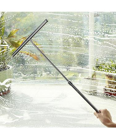 Window Cleaner Brush Handle Extendable Window Cleaner Glass Cleaner Durable Outdoor for Indoor Bathroom Home - Buy Online on GoSupps.com