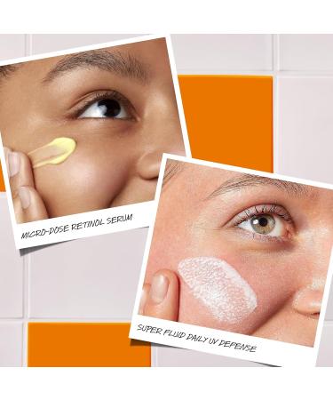 Kiehl's Day-To-Night Derm Duo Skincare Set - Full Size SPF 50+ Sunscreen &amp; Retinol Serum | Anti-Aging UVA/UVB Protection Ships Internationally - Buy Online on GoSupps.com