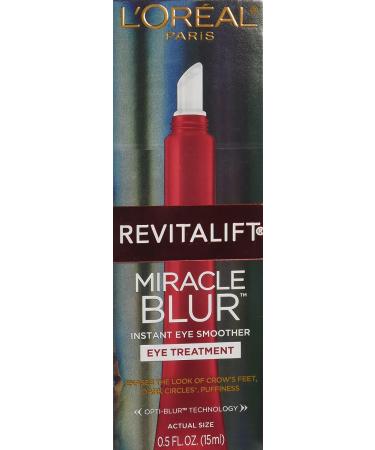 L'Oreal Paris Revitalift Miracle Blur Eye Smoother with Pro-Retinol A and Vitamin C 0.5 fl. oz - Buy Online on GoSupps.com