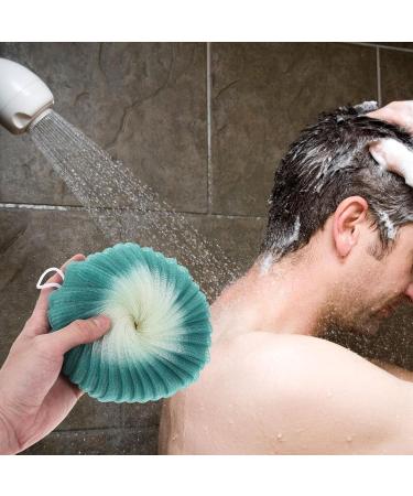 FRCOLOR 3Pcs Mesh Bath Balls - Soft Shower Loofahs for Deep Cleansing & Exfoliating - Multi Color Body Scrubber for Spa & Skin Care - Buy Online on GoSupps.com