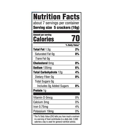 Premium Original Saltine Crackers 4.0 oz - Pack of 12 | High-Quality Snack - Buy Online on GoSupps.com