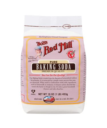 Bob's Red Mill Baking Soda 16 oz - Natural Baking Ingredient - Buy Online on GoSupps.com