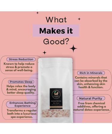 Eco Bath London Himalayan Bath Salt Coarse Plain 1KG - Pure Pink Himalayan Salt for Bath Relaxation and Skin Care - Buy Online on GoSupps.com