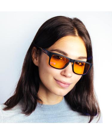 Horus X Kids Blue Light Blocking Gaming Glasses - Professional Filter for Computer Screens (Games TV Smartphones) - Hope Amber - Buy Online on GoSupps.com