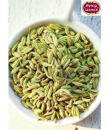 Spicy World Fennel Seeds 7 oz Bag - Premium Quality Spice for Culinary Delights | 1 Pack - Buy Online on GoSupps.com