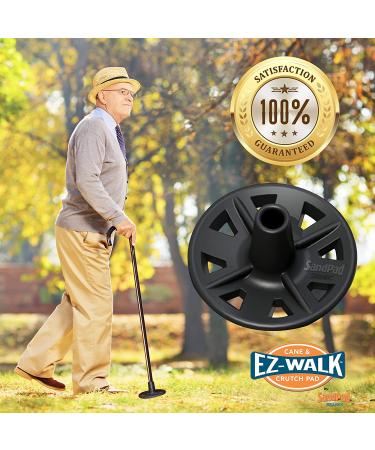 American Ventures Ltd. EZ-Walk Cane Tip - Single Pack with Tape Adapter for Canes - Buy Online on GoSupps.com