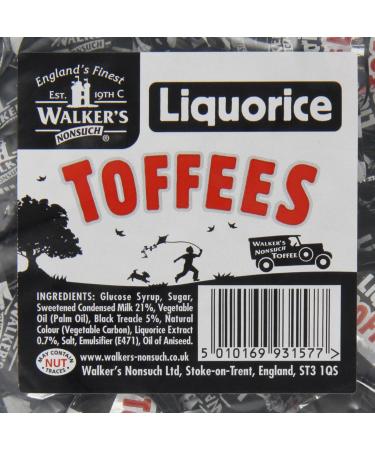 WALKERS NONSUCH Liquorice Toffees Bulk Bags 2.5 kg - Buy Online on GoSupps.com
