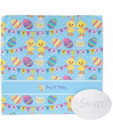 YouCustomizeIt Personalized Happy Easter Washcloth